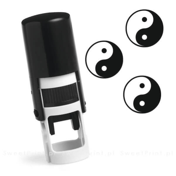 Mini pieczątka automatyczna, printer okrągły - do kart stałego klienta, kart lojalnościowych, karnetów - SweetPrint.pl