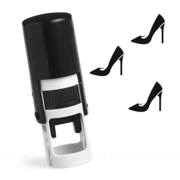 Mini pieczątka automatyczna, printer okrągły - do kart stałego klienta, kart lojalnościowych, karnetów - SweetPrint.pl