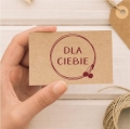 Stempel z napisem DLA CIEBIE - SweetPrint.pl
