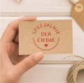 Stempel z napisem SPECJALNIE DLA CIEBIE - SweetPrint.pl