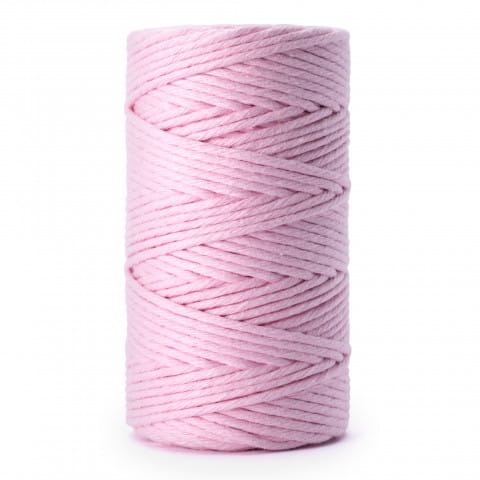 Sznurek ozdobny, bawełniany RÓŻOWY - SweetPrint.pl