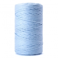 Sznurek bawełniany JASNY NIEBIESKI