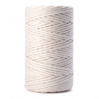 Sznurek bawełniany BIAŁY