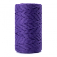 Sznurek bawełniany FIOLETOWY
