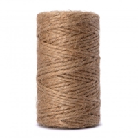 Sznurek jutowy,  naturalny, 2mm 