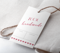 Metki cenówki  100% HANDMADE - do samodzielnego wydruku