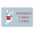 naklejki adresowe na Boże Narodzenie - SweetPrint.pl