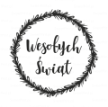 stempel wesołych świąt