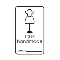 Stempel drewniany - MANEKIN -CENÓWKA