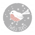 personalizowane naklejki z własnym tekstem
