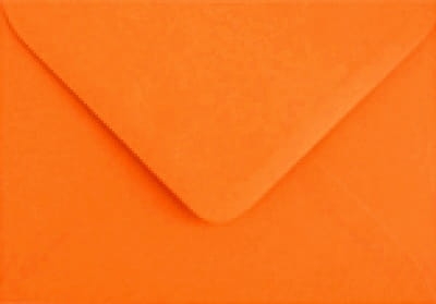 pomarańczowa koperta B6 - SweetPrint.pl