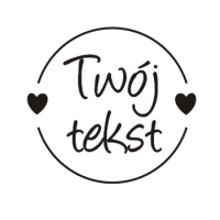 Personalizowany stempel - SERDUSZKA