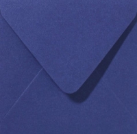 NIEBIESKA metalizowana koperta kwadratowa 14,6/14,6 cm 