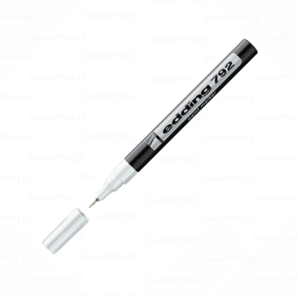 BIAŁY MARKER DO PISANIA PO CIEMNYM PAPIERZE