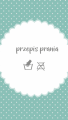 wizytówka etykieta drukowana do oznaczania produktów handmade / przepis prania