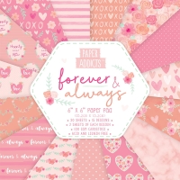 Papiery do scrapbookingu  Forever & Always 15x15 cm