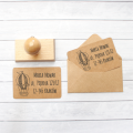 stempel adresowy z balonem