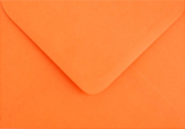 pomarańczowa koperta C6 - SweetPrint.pl