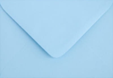 jasnoniebieska koperta C6 - SweetPrint.pl