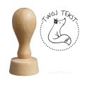 TH01.pngpersonalizowany drewniany stempel z liskiem