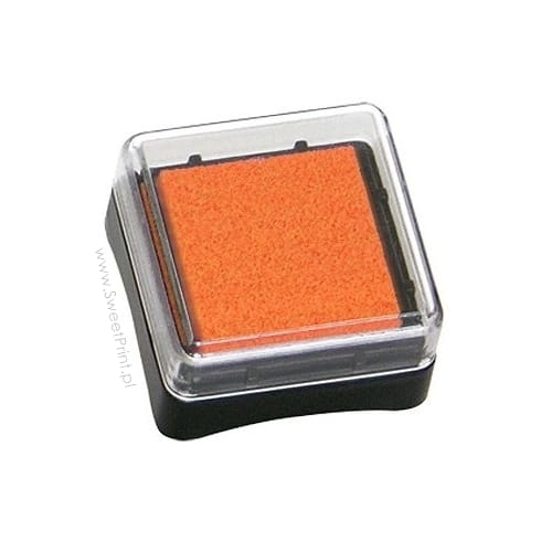 mini  pomarańczowy  tusz pigmentowy do stempli -  heyda