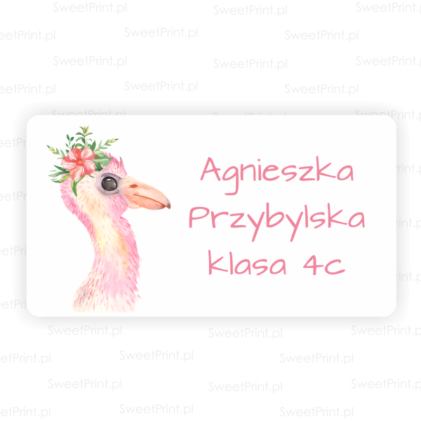 naklejki szkolne na książki i zeszyty - SweetPrint.pl