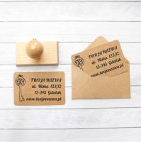 Stempel -  wizytówka  OLD KEY