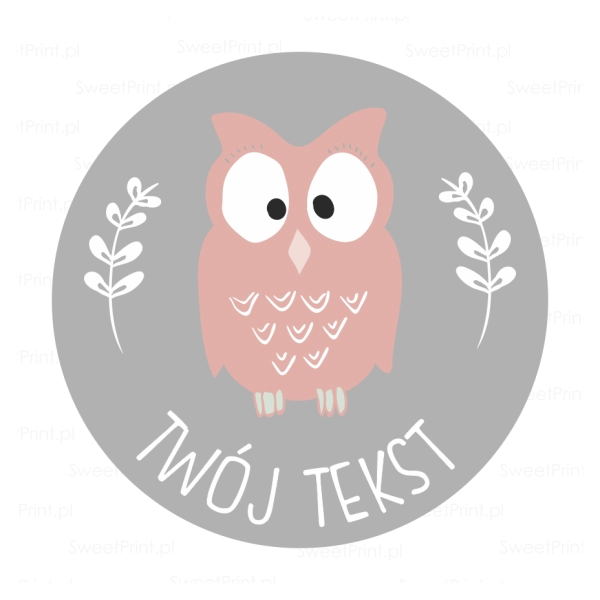 naklejki z własnym tekstem