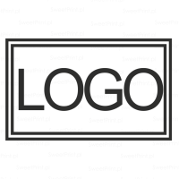 Stempel z logo - różne rozmiary PROSTOKĄTNE LOGO