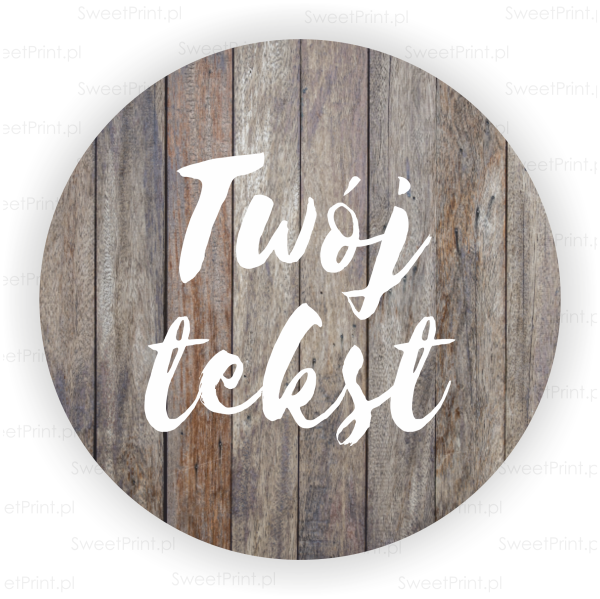 PERSONALIZOWANE naklejki z motywem tła z desek