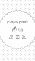 wizytówka etykieta drukowana do oznaczania produktów handmade